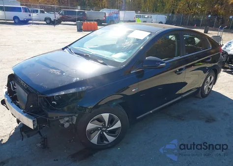 2018 Hyundai Ioniq Hybrid Sel из США, поврежденный, VIN KMHC75LC6JU090501